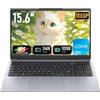 Vowmoon Laptop 15,6 M3-8100Y PC Portatile 24 GB 512 GB, ultraleggero con suite Office inclusa Notebook, schermo FHD 1920x1080, Wi-Fi 5 Dual-Band, Bluetooth 5.0, HDMI