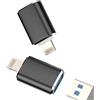 Kefiany Adattatore da Lightning a USB (2Pack) iPhone OTG Tastiera USB Jack Lettore di schede fotocamera Lettore di schede Mouse compatibile con Apple 14 13 12 11 Pro Max Mini 8 7 Plus Ipad Flash Drive