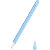 MoKo Cover Custodia compatibile con Apple Pencil Pro/2a Gen, Cielo Blu | silicone, custodia Apple Pencil, cappuccio protettivo per la punta, ricarica magnetica, funzione doppio tocco