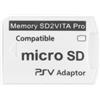 Batum Versione 6.0 Sd2Vita per Vita Memory Card per PSVita, Gaming PSV1000/2000 Adattatore Sistema 3.65