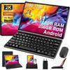 SUAAT Tablet touch da 11 pollici Android 16 GB RAM+256 GB ROM+TF 2 TO, 2 K schermo 2000 x 1200, Octa-Core, 8600 mAh, WiFi 5G, GPS, Bluetooth 5.0, 13 MP+5 MP, corpo in metallo, con custodia, grigio