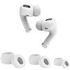 CANOPUS Gommini per AirPods Pro Gen 1 & 2, Gommini Auricolari Memory Foam 3 Paia (Piccolo, Media, Grande) Ricambio Gommini Auricolari, Cuscinetti Auricolari, Eccellente di Riduzione del Rumore, Bianco
