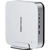 MINISFORUM AI X1 Pro-470 Mini-PC, Ryzen AI 9 HX470 (12 C/24 T, fino a 5,2 GHz), Radeon 890M, 32 GB RAM DDR5, SSD PCIe 4.0 da 1 TB, Quadruplo Display 4K, Dual LAN 2,5G, Wi-Fi 7, BT 5.4, OCuLink