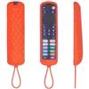 Opatiny Cover in silicone per telecomando con miglioramento della visibilità notturna tramite materiale fosforescente e robusto strato antigraffio (rosso)