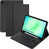 WENMILY Custodia con Tastiera Bluetooth per Samsung Galaxy Tab A11+ Plus/ A9+ Plus | Italiana QWERTY Tastiera per A11+/A9+ 11 Wireless Magnetica Staccabile Custodia Protettiva Sottile con Portapenna Nero