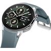 OnePlus Watch 2 con Wear OS 4, chipset Snapdragon W5, fino a 100 ore di durata della batteria, display AMOLED da 3,6 cm, acciaio inossidabile e vetro zaffiro, GPS a doppia frequenza, 5 ATM, IP68 e