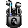 Drsaec Cuffie Bluetooth, Auricolari Bluetooth 5.4 Cuffie Wireless In Ear con 4 ENC Mics Stereo HiFi, 2026 Cuffie Senza Fili Cancellazione Rumore Cuffiette Bluetooth IP7 Impermeabili Earbuds 50H LED Display