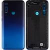SwarKing Backcover cover di ricambio compatibile con Moto G8 Power Lite XT2055-2 (blu) copre la batteria