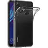 MaiJin Custodia per Huawei Y7 2019 / Y7 PRO 2019 (6,26 Pollici) Morbido TPU Cover Cristallo di Rocca Trasparente Anti Scivolo Protezione Posteriore Cover