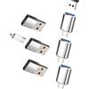 HOYULLI Adattatore USB C Maschio a USB-A Femmina(6Pack)per Apple Tipo C Cavo Caricatore Convertitore per iPhone16 15 Pro OTG 3.0 Adapter per iPad MacBook Connettore Compatibile con Samsung S25 S24 Fotocamera