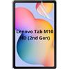 PHONILLICO Pellicola protettiva in plastica per Lenovo Tab M10 HD Gen 2 [2 pezzi] Protezione per schermo ultra resistente