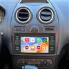 Loddery 2+64G Android 15 Autoradio Wireless Carplay für Ford Fiesta MK5 VI 2006-2008,2 Din 7 Zoll Touchscreen Auto Stereo Touch Screen Radio Bluetooth Multimediale con GPS WiFi FM Mirror Link Backup Camera