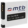 mtb more energy Batteria NB-8L per Canon PowerShot N, A3200 IS, A3300 IS, A3350 IS