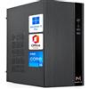 MARVEN PC Ufficio Office Intel Core i5, 8GB RAM, 240 GB SSD + 320 GB HDD, Windows 11 Pro, WiFi, Computer Desktop Fisso Professionale Pronto all'Uso