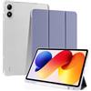 CiimWaa Custodia per Xiaomi POCO Pad M1/ Redmi Pad 2 Pro 12.1 Pollici, Ultra Sottile con Cover Leggero Supporto Leggero PU Case, Auto Sleep/Wake Protettiva Smart Cover, Viola
