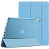 JETech Custodia per iPad Pro 10,5 2017, iPad Air 3ª Gen 2019, Blu | Cover Retro Traslucido Sottile, Supporto Tri-Pieghevole, Auto Svegliati/Sonno