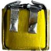 RmtcBal Set di 2 batterie LiPo, 3,7 V, 40 mAh, 501010, mini batteria ai polimeri di litio, 9 x 9 x 4,9 mm, 0,73 g, senza spina, senza scheda di protezione, estremità aperte per cuffie Bluetooth per sensori