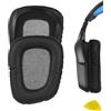 Geekria Cuscinetti Auricolari di Ricambio per Logitech G930, G430, G432, G332, G35, F450, Cuscini per Cuffie, Parti di Riparazione (Nero)