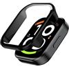 Lemxiee Cover per Xiaomi Redmi Watch 6 Active Case con Pellicola Vetro Temperato