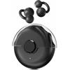 Caijin Cuffie Bluetooth Open-Ear, Auricolari Sport con Clip Aperta, Bluetooth 5.4, Autonomia di 48 Ore, Leggeri e Portatili, Ricarica Rapida USB-C, Ideali per Sport, Viaggi e Lavoro, Nero