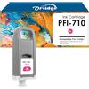 Oritdge PFI-710 PFI710 Magenta Cartuccia d'inchiostro per Canon PFI-710M | Compatibile per Canon imagePROGRAF TX-2000 TX-2100 TX-3000 TX-3100 TX-4000 TX-4100