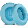 SOULWIT Rete Cuscinetti per Arctis Nova Pro Wired,Nova 7/5/4/3/1-VerdeAcqua | (Non Compatibile con Nova Pro Wireless), per Arctis Nova Pro Wired, Nova (1/1X/1P/3/3P/3X/4/4P/4X/5/5P/5X/7/7X/7P) Cuffie