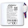 BATSÉCUR Batteria allarme BAT06 - 7,2V - 6,0 Ah - Compatibile DAITEM/LOGISTY