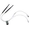 VONETS VM300-H Mini Modulo WiFi/Bridge/Ripetitore/Router Amplificatore di segnale Ethernet Range Extender con 2 Antenne Esterne Cavo RJ45 USB per Dispositivo di rete di ingegneria fai-da-te
