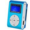 Generic Mini lettore MP3 portatile clip lettore musicale MP3 supporto 32GB Micro TF Card schermo LCD Sport Music Player (blu)