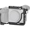 Nitze Gabbia per Fotocamera per Sony FX2, Cage FX2 con Morsetto per Cavo HDMI, Piastra Superiore con Guida NATO, Piastra a Sgancio Rapido per Arca, Compatibile con Impugnatura XLR Sony - T-S17B