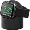 elago Supporto W2 per Caricatore per Tutte le Serie di Apple Watch | Ultra4/Ultra3/Ultra2/Ultra/12/11/10/9/8/7/6/5/4/3/2/1/SE3/SE2/SE1, 49mm, 46mm, 45mm, 44mm, 42mm, 41mm, 40mm, 38mm (Nero)