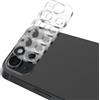 Generic [Confezione da 5] Protezione per obiettivo della fotocamera per iPhone 14 da 6,1 pollici e iPhone 14 Plus da 6,7 pollici, vetro temperato 9H, antigraffio, compatibile con custodie, cerchio notturno