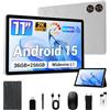 MAXLEGEN Tablet 11 Pollici Android 15, Schermo 2K IPS, 36GB+256GB/1TB TF, 5G WiFi, Octa-Core 90Hz, 8580mAh, 13MP, GPS, Tablets con Tastiera/Mouse/Penna/Auricolare/Case