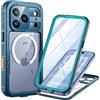 Lanhiem Cover per iPhone 18 Pro Max/iPhone 17 Pro Max Impermeabile Antiurto | Bleu,Resistente,IP68 Waterproof,360 Completa,Integrale,Protezione Dello Schermo,Mag-Safe,Antipolvere,AntiUrto,Subacquea