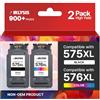 AIRLYSIS PG-575XL CL-576XL Cartucce compatibili per Canon 575 576 XL | Cartucce 575 576 XL compatibili con Canon PIXMA TR4755i TS3750i TR4750i TS3550i TR4756i TS3751i TS3752i TS3551i TR4751i