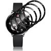 Funrae TPU Pellicola Protettiva Compatibile per OnePlus Watch 3 41mm/OPPO Watch X2 Mini [4 PCS], Senza Bolle [Anti Graffi] Trasparente Ultra HD Protezione Schermo Protettivo Facile