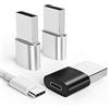 zoyuzan Adattatore da USB C a USB tipo C femmina a maschio (confezione da 3) connettore di ricarica Thunderbolt portatile per Apple per iPhone 12 11 Pro Max per iPad Galaxy Note10 S20 S21 S22