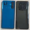 Audiosystem Scocca Copri Batteria Cover Back Vetro Posteriore Per XIAOMI REDMI NOTE 14 PRO+ PLUS 5G 24115RA8EG +Lentre Fotocamera Vetrino Ricambio Pari Originale Sostituzione Nero Black