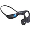 MONODEAL AI Cuffie Traduzione Simultanea, Cuffie conduzione ossea, translator earbuds Bluetooth 5.3