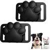 UZYXC 2 x Custodia per AirTag Apple da Collare per Animali, Supporto Impermeabile per Localizzatore Gatto e Cane, Cover Protettiva per Collare GPS con Porta AirTag, Accessorio da Tracciamento