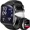 Baolubao 2026 new smartwatch Donna, 1.91 Orologio Smart watch con LED Torcia, Effettua/Risposta Chiamate, Fitness Tracker con DIY Quadranti,Contapassi,Sonno, SmartWatch per Android iOS