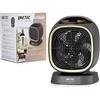 Imetec Silent Power Eco - Termoventilatore silenzioso 2100W | Tecnologia ECO -35% consumo energetico | Funzione antigelo | 4 funzioni | Termostato ambiente