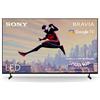 Sony BRAVIA, KD-65X80L, LED, 4K HDR, Google TV, ECO PACK, BRAVIA CORE, Flush Surface Design