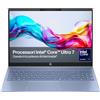 HP OmniBook 5 16-af1003sl, Notebook, (Intel Core Ultra 7 255U AI PC, 24GB RAM, 1TB SSD, Windows 11), Lavoro d'ufficio avanzato, Multitasking, Computer portatile, Tastiera Italiana QWERTY, Blu