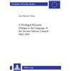 Peter Lang Pub Inc A Privileged Moment: Dialogue in the Language of the Second Vatican Council 1962-1965: 829