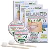 Blancodent Dentifricio Senza Fluoro in Polvere e Collutorio Naturale Dentifricio Sbiancante Professionale e Alcalinizzante per Denti Bianchi e Gengive Sane