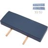 Generic Estensione per Lettino Da Massaggio Supporto in Schiuma Cuscino Poggiapiedi Prolunga Ergonomica per Comfort Extra Adatto per Centri Benessere E, Blu Navy