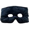 Aetherize Maschera per sollievo del seno, maschera facciale riscaldata con 3 impostazioni di calore per pressione del seno, cinturino regolabile, sollievo in velluto alimentato tramite USB di tipo C - Nero