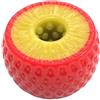 Generico Massaggiatore portatile for allenamento di resistenza da uomo, design a forma di fragola, morbido aiuto for il rilassamento in silicone, facile da trasportare, facile da pulire(1pcs)