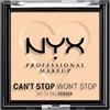 NYX Professional Makeup Fondotinta in polvere Can't Stop Won't Stop, Matte Finish, Light